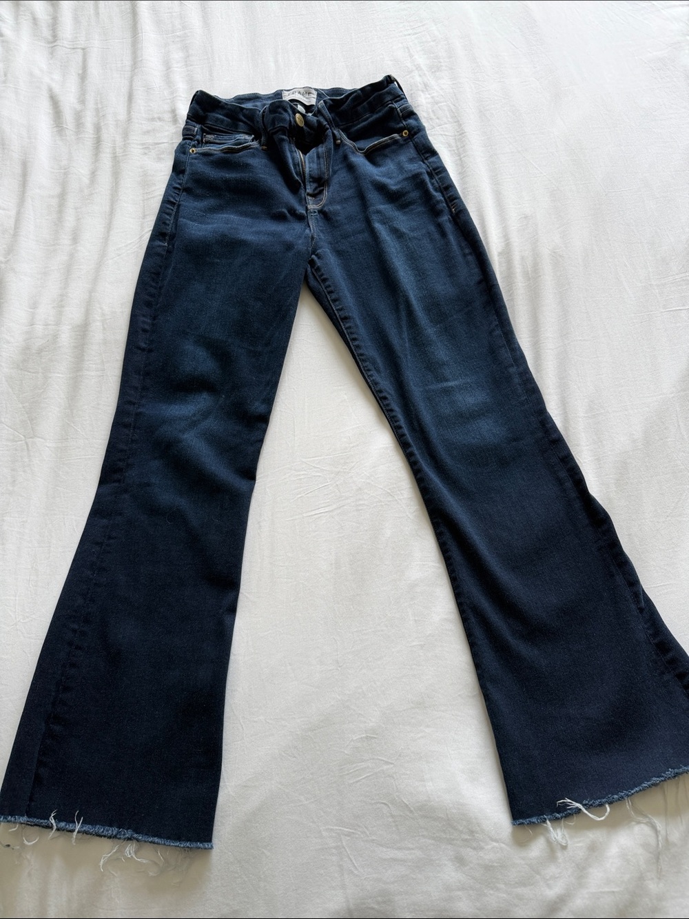Frame Denim Le Crop Mini Boot